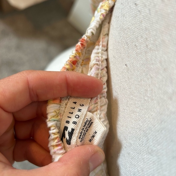 Billabong floral ruched off the shoulder crop top - Picture 10 of 10